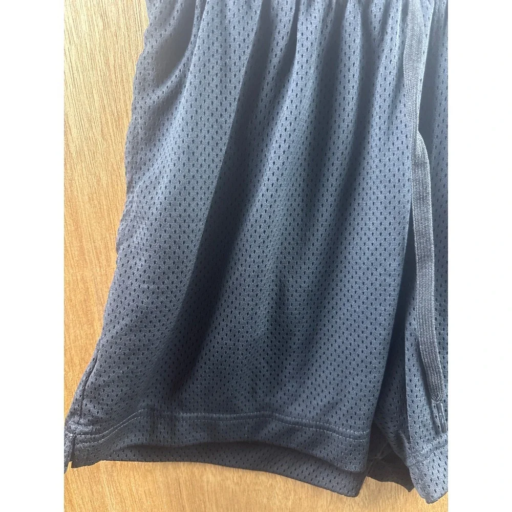 Nike Sportswear Mesh Shorts Womens Size M Black Embroidered Swoosh CZ9242-010